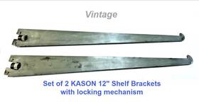 Tbd-12-us2c Kason Vintage 2-pc 12-inch Shelf Bracket Steel Lock Fit