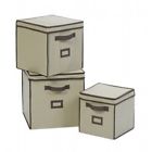Lfd001 Only Hangers Linen Fabric Storage Boxes