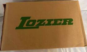 1306 Lozier Shelving Base End Trim Black 4 Pair Per Box Model 8 Boxes 32 Pairs