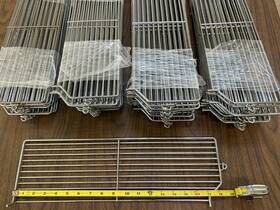 Bfd519bcp Lozier Wire Bin Dividers For 19 Inch Shelf D X 5 H Chrome Lot Of 50 Bfd519bcp Lozier Wire Bin Dividers For 19 Inch Shelf D X 5 H Chrome Lot Of 50