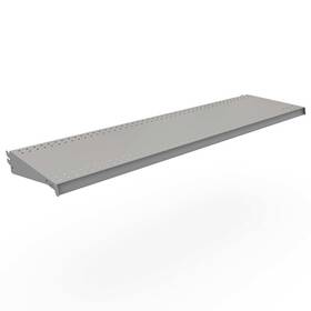 Dl413n.sil Lozier 1 Inch H X 48 W 13 L Powder Coated Silver Dl Style Shelf - Total