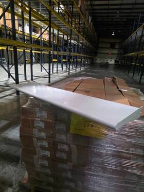 Robnl410upn Lozier Full Pallet - Qty 156 48 Inch X 10 Retail Gondola Display Shelves