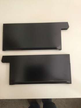 Tbet1806 Lozier Gondola Shelving Base End Trim. 4 Sets. 18 Inch Tbet1806 Lozier Gondola Shelving Base End Trim. 4 Sets. 18 Inch