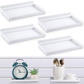 Maitys Maitys-bbgdvge46 4 Pack 12 X 4.3 Inch Slatwall Shelves White Hanging Accessori
