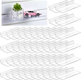Maitys-mnb01 Maitys 45 Pack Slatwall Shelves Hanging Clear Wall Display Home Shoe Stores Ne