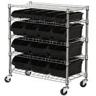 Mbu3317bin15 Sandusky Cabinets Mobile Bin Shelf With Bins 017567088747 Mbu3317bin15 Sandusky Cabinets Mobile Bin Shelf With Bins 017567088747