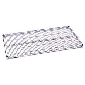 1448br-4 Metro Wire Shelf 14 Inch D X 48 W Chrome 1448br-4 Metro Wire Shelf 14 Inch D X 48 W Chrome