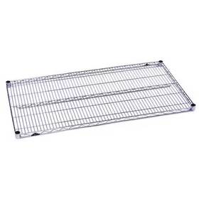 1842br-4 Metro Wire Shelf 18 Inch D X 42 W Chrome Pk4