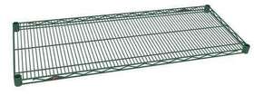 2448nk3 Metro Wire Shelf 24 Inch D X 48 W Green 2448nk3 Metro Wire Shelf 24 Inch D X 48 W Green