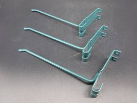 Pghk6k3 Metro Lot Of 3 Smartwall 6 Inch Prong Hook Metroseal Green Epoxy