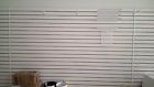 Mixed Slat Panels Board White Hooks S Slatwall X8 Brackets 4 Mixed Slat Panels Board White Hooks S Slatwall X8 Brackets 4