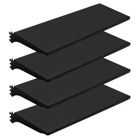Pw03 Nectacol 4 Packs Gondola Shelves 35 1/4 Inch L X 11 1/2 W For Industrial Grade Black Pegboa Pw03 Nectacol 4 Packs Gondola Shelves 35 1/4 Inch L X 11 1/2 W For Industrial Grade Black Pegboa