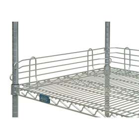 188582 Nexel Ledge For Wire Shelves 24 Inch L X 4 H 188582 Nexel Ledge For Wire Shelves 24 Inch L X 4 H