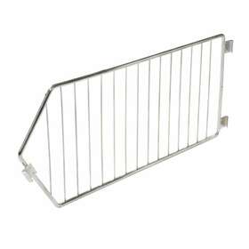 831238 Nexel Basket Bin Divider 14 X 9 - Chrome Set Of 2 831238 Nexel Basket Bin Divider 14 X 9 - Chrome Set Of 2