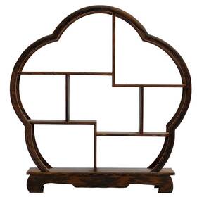 Nwfashion 614134929986 Chinese Wooden Rosewood Display Stand 23cm X 4.5cm 29.7cm 3