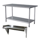 Ofx-197770-bt Offex Stainless Steel Work Table And Adjustable Galvanised 888817691402 Ofx-197770-bt Offex Stainless Steel Work Table And Adjustable Galvanised 888817691402