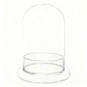 Ogetfuur 705353206023 5.9 X 8.2 Inch Small Clear Decorative Glass Terrarium Cloche With Air Hole Ogetfuur 705353206023 5.9 X 8.2 Inch Small Clear Decorative Glass Terrarium Cloche With Air Hole