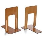 Oic93054  Officemate Bookends Base Pair Inches Wood Grain 042491930541