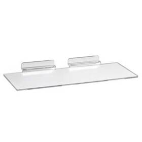 Only Hangers 744759445308 Slatwall Shelf 4 Inch D X 10 L Injection Molded 5-pack