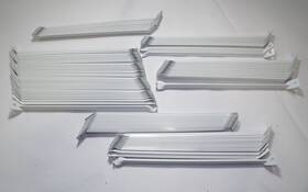 1430-6659-11 Organized Living New Lot Of 100 Support Brace 12 Inch White Ships Free