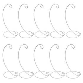 Ownmy 610895363472 10 Packs Of Ornament Display Stand Holder Iron Hanging Rack For Ownmy 610895363472 10 Packs Of Ornament Display Stand Holder Iron Hanging Rack For