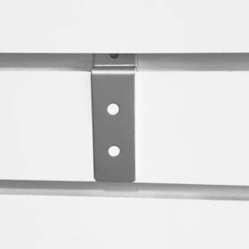 Sbp5sz Palay Display Slatwall Backplate Mounting Plate 50 Pieces Silver Sbp5sz Palay Display Slatwall Backplate Mounting Plate 50 Pieces Silver