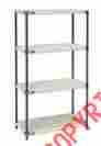 Pm18306n Nexel Nexelite Plastic Mat 4 Shelf Shelving Unit Starter Pm18306n Nexel Nexelite Plastic Mat 4 Shelf Shelving Unit Starter