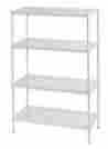 Pws241235-4w Sandusky Cabinets Perforated Steel Four Shelf Shelving Unit Pws241235-4w Sandusky Cabinets Perforated Steel Four Shelf Shelving Unit