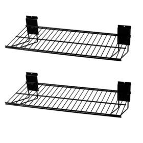 Pybtool 749753101779 Slatwall Shelves Accessories Slat Wall Wire Shelf Heavy Duty Gara Pybtool 749753101779 Slatwall Shelves Accessories Slat Wall Wire Shelf Heavy Duty Gara