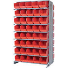 Qprd-204rd Quantum Pick Rack Shelf Red Bins 651588064467 Qprd-204rd Quantum Pick Rack Shelf Red Bins 651588064467