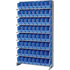Qprs-201bl Quantum Pick Rack Shelf Blue Bins 651588193396