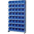 Qprs-202bl Quantum Pick Rack Shelf Blue Bins 651588193457