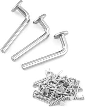 Wd5514 Qwork Pallet Rack Drop Pin 50 Pcs M7x55mm Accessory Shelving System Heavy Duty Wd5514 Qwork Pallet Rack Drop Pin 50 Pcs M7x55mm Accessory Shelving System Heavy Duty