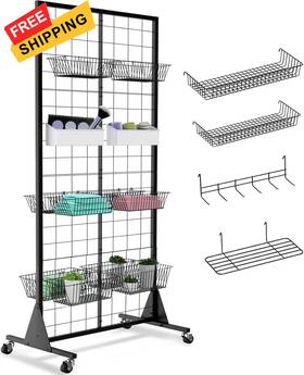Wg-2-3-zh Rczscbk 1-pack Grid Wall Panels 2ft X 5.5ft Ft Gridwall Panel Display Stand Heavy 1 Wg-2-3-zh Rczscbk 1-pack Grid Wall Panels 2ft X 5.5ft Ft Gridwall Panel Display Stand Heavy 1