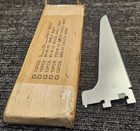 723-r-12 Reeve Qty 12 Right Hand Inch Extra Heavy-duty Wood Shelf Bracket 723-r-12 Reeve Qty 12 Right Hand Inch Extra Heavy-duty Wood Shelf Bracket