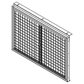 Retail First 1000-000367 36 Inch X30 Gondola Security Cage Convenience Set