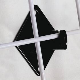 Retail Resource 191538067853 Black Grid Brackets
