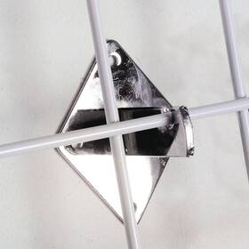 Retail Resource 191538067914 Chrome Grid Brackets Retail Resource 191538067914 Chrome Grid Brackets