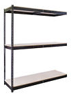 Drhc481884-3a-p-me Rivetwell Boltless Add- Shelving Hallowell Double Unit 3 Shelf Drhc481884-3a-p-me Rivetwell Boltless Add- Shelving Hallowell Double Unit 3 Shelf
