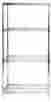 Rwr72-1848ld Quantum Storage Systems 72 H X 48 W 18 D Shelving Unit 4 Tier Wire Chrome Finish 300 Pound Capacity 651588044063 Rwr72-1848ld Quantum Storage Systems 72 H X 48 W 18 D Shelving Unit 4 Tier Wire Chrome Finish 300 Pound Capacity 651588044063