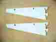 S-32-6 Reeve Shelf Bracket 6 Knife Edge White 12pc S-32-6 Reeve Shelf Bracket 6 Knife Edge White 12pc