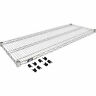 S2124s Global Industrial Standard Wire Shelf Stainless Steel Each 707022422499 S2124s Global Industrial Standard Wire Shelf Stainless Steel Each 707022422499