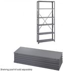 Saf6251 Safco Industrial Shelf Dark 073555625103 Saf6251 Safco Industrial Shelf Dark 073555625103