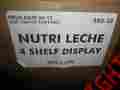 Sas-32 Nutri Leche 4 Shelf Display Sas-32 Nutri Leche 4 Shelf Display