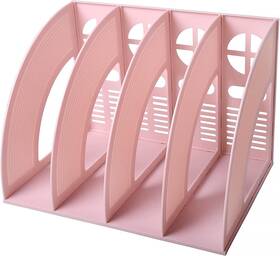 Lwn-us3030-05 Saye-e-commerce Magazine File Holder Folder Storage Desktop 4 Compartment Standing Hollow Pink Lwn-us3030-05 Saye-e-commerce Magazine File Holder Folder Storage Desktop 4 Compartment Standing Hollow Pink