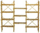 Section Shelf 3 Adjustable Bamboo Tiki Expanded Section Shelf 3 Adjustable Bamboo Tiki Expanded