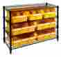 She16520 Seville Classics 30 H 4 Shelf Commercial Bin Rack System She16520 Seville Classics 30 H 4 Shelf Commercial Bin Rack System