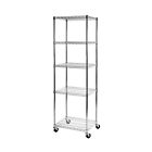 She18240zb Seville Classics Ultrazinc Steel Wire Rolling Shelving 017641992403 She18240zb Seville Classics Ultrazinc Steel Wire Rolling Shelving 017641992403
