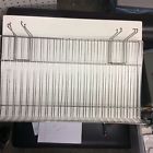 Shelf Grid Gridwall " Chrome 2 Straight Fits - 24 Wall Panels 12