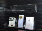 Shelves Acrylic Slatwall 35 Clear Solutions Display Lot - Retail